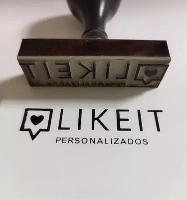 Sello De Goma Personalizado 3cm